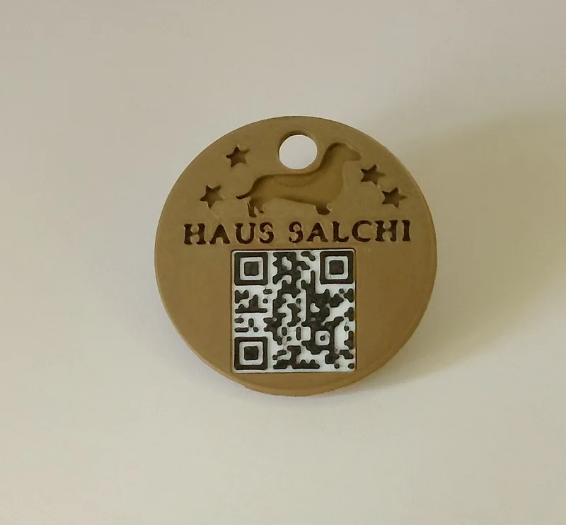 Haus ID Tag Mocha